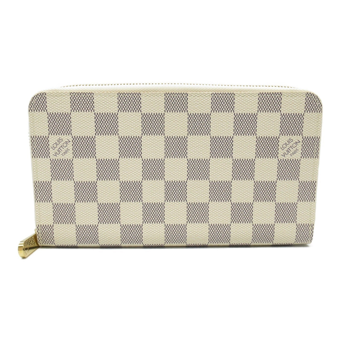 Louis Vuitton Damier Azur Leather Zippy Organizer Wallet