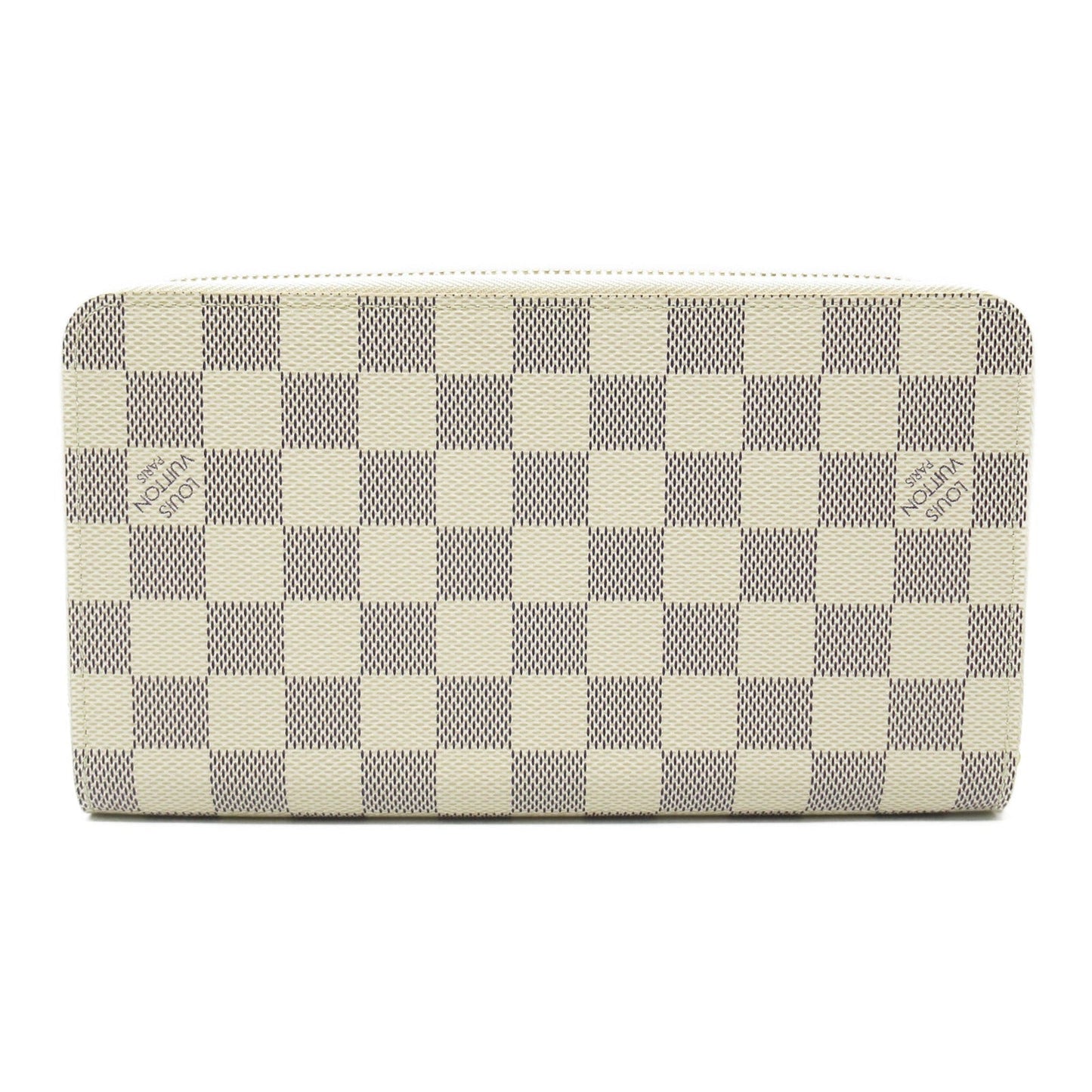 Louis Vuitton Damier Azur Leather Zippy Organizer Wallet