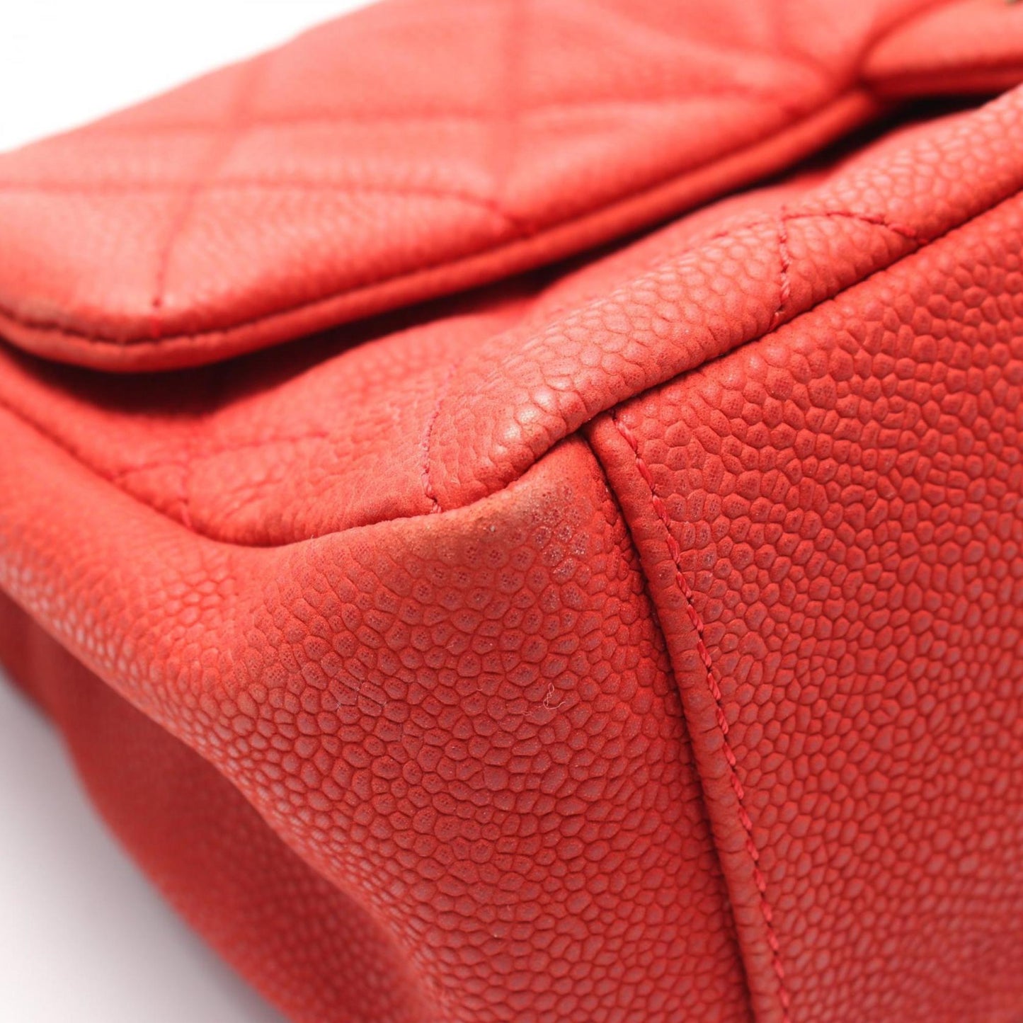 Chanel Chic Leather Handle Bag with Dust Bag and Metal Fittings