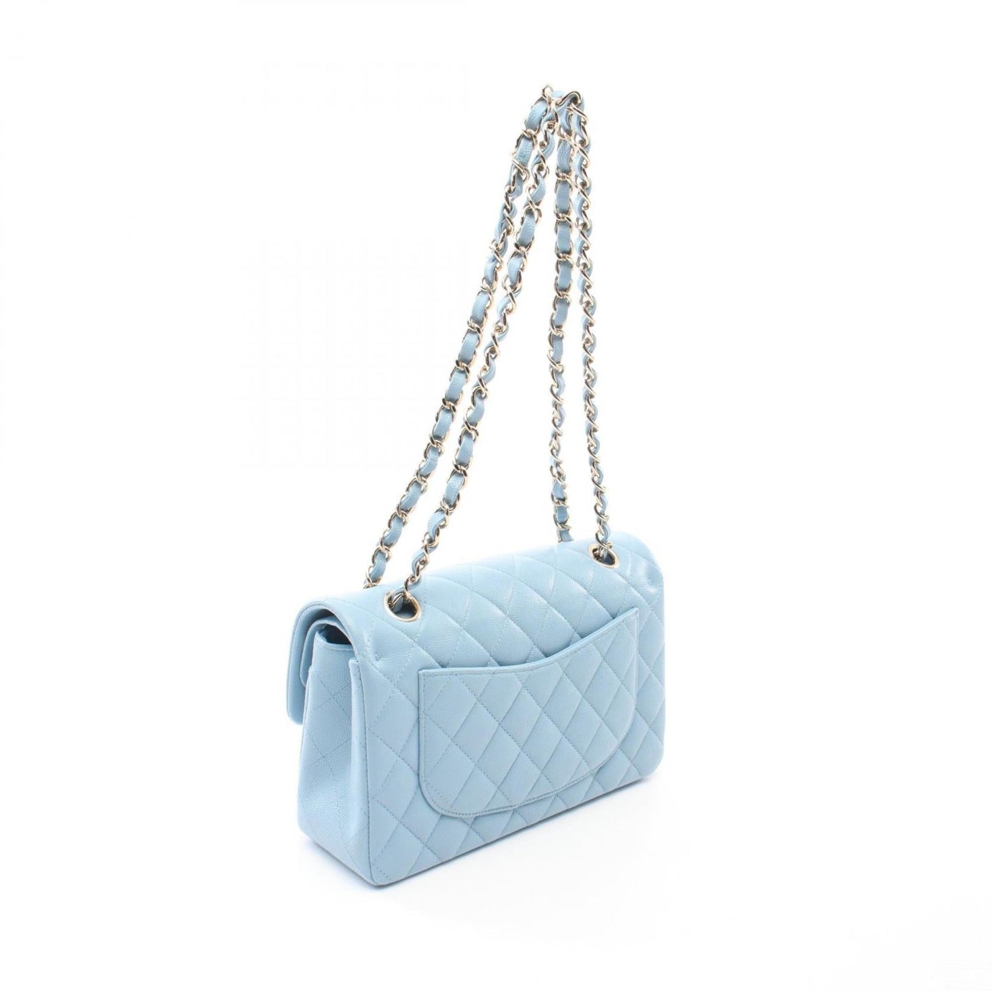 Chanel Leather Timeless Bag with Dust Bag and Slight Scratches