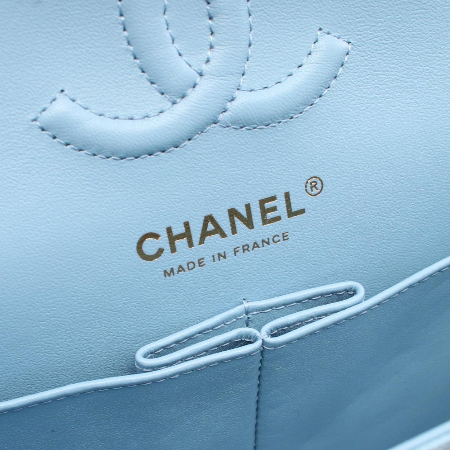 Chanel Leather Timeless Bag with Dust Bag and Slight Scratches