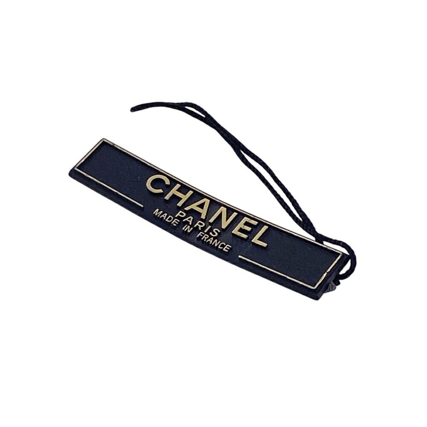 Chanel Vintage Mademoiselle Metal Tag Handbag