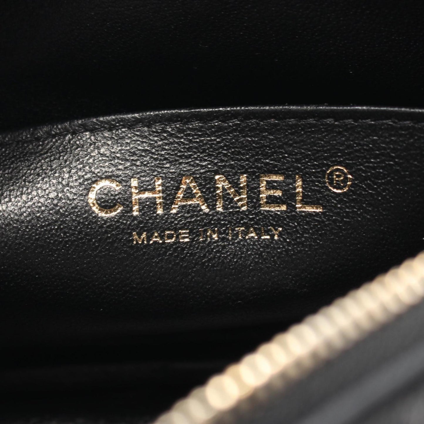 Chanel Leather Camera Bag with Metal Fittings