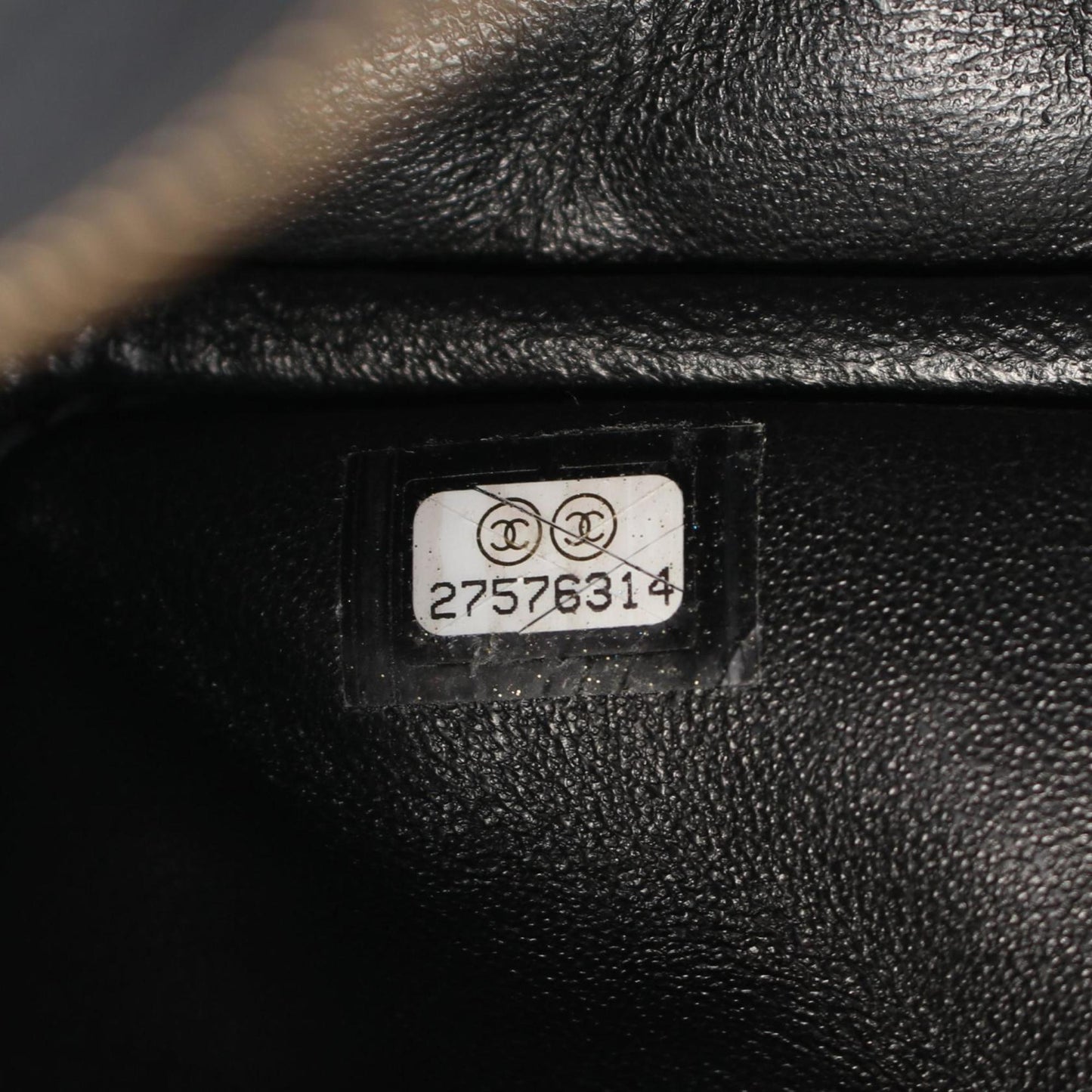 Chanel Leather Camera Bag with Metal Fittings