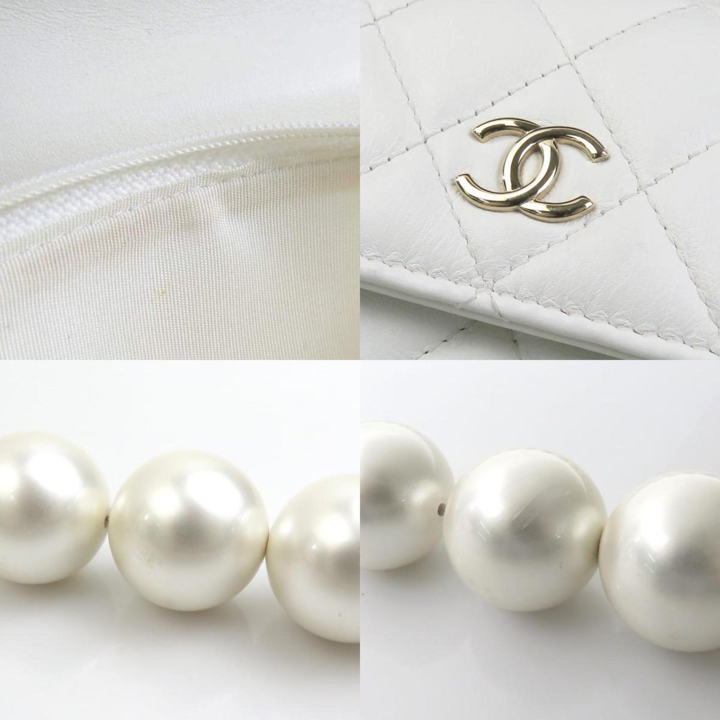 Chanel Leather Wallet On Chain with Dust Bag and  Card