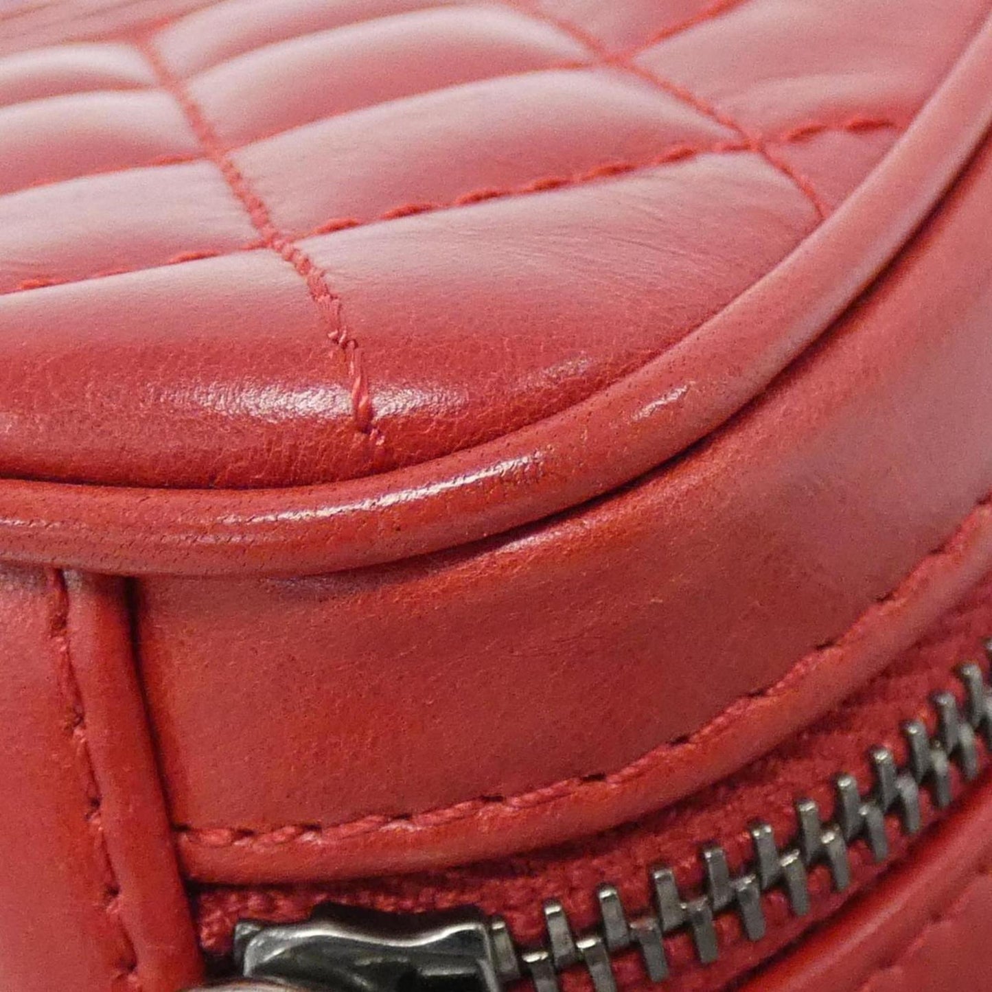 Chanel Coco Boy Leather Bag with Dust Bag and  Card