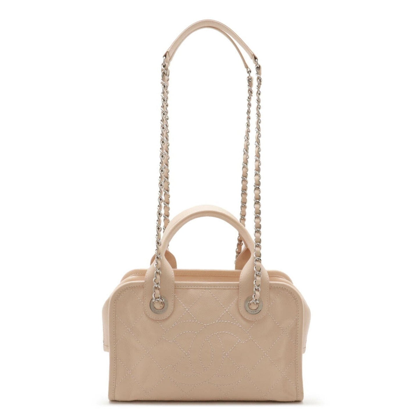 Chanel Chic Deauville Leather Tote Bag with Dust Bag and  Card