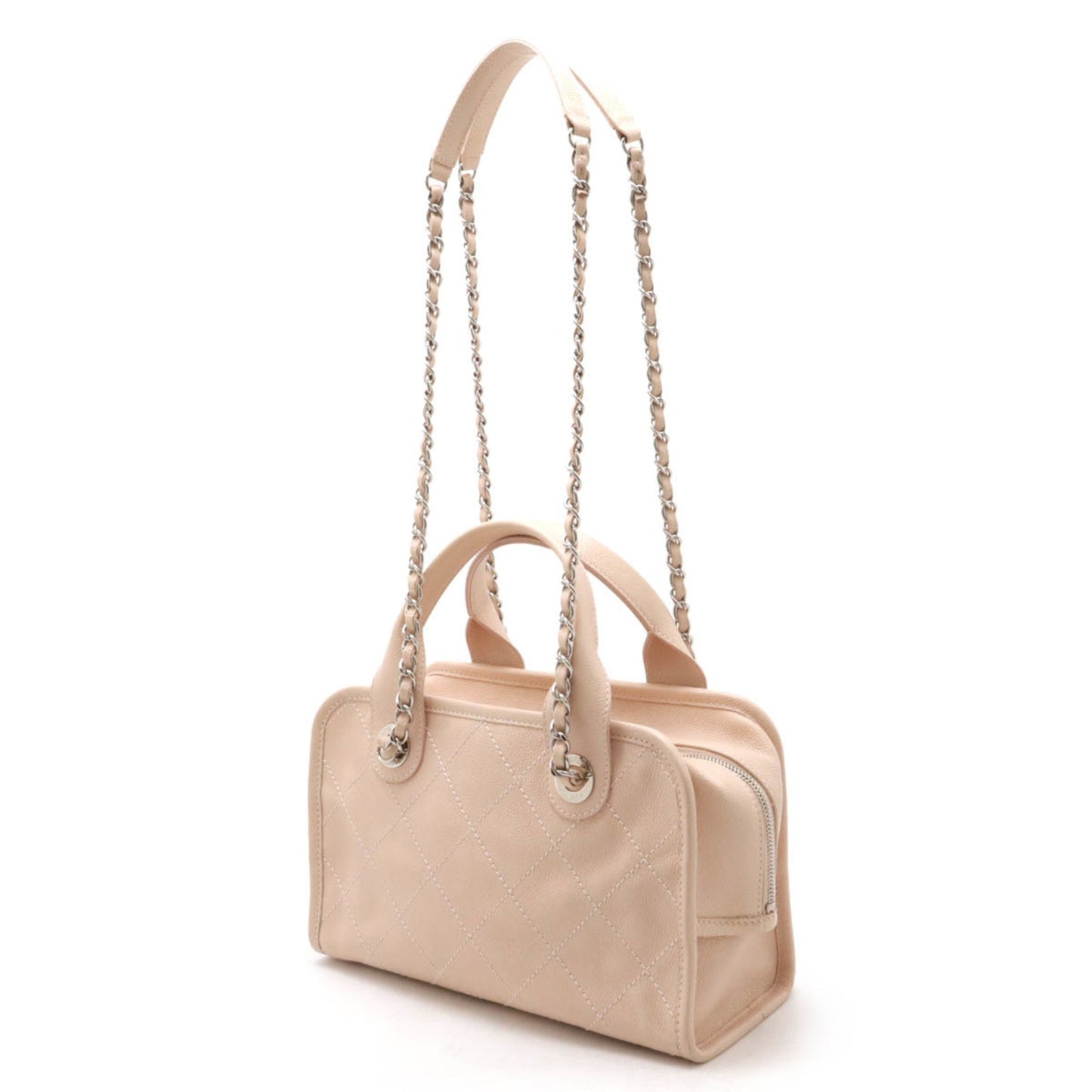 Chanel Chic Deauville Leather Tote Bag with Dust Bag and  Card