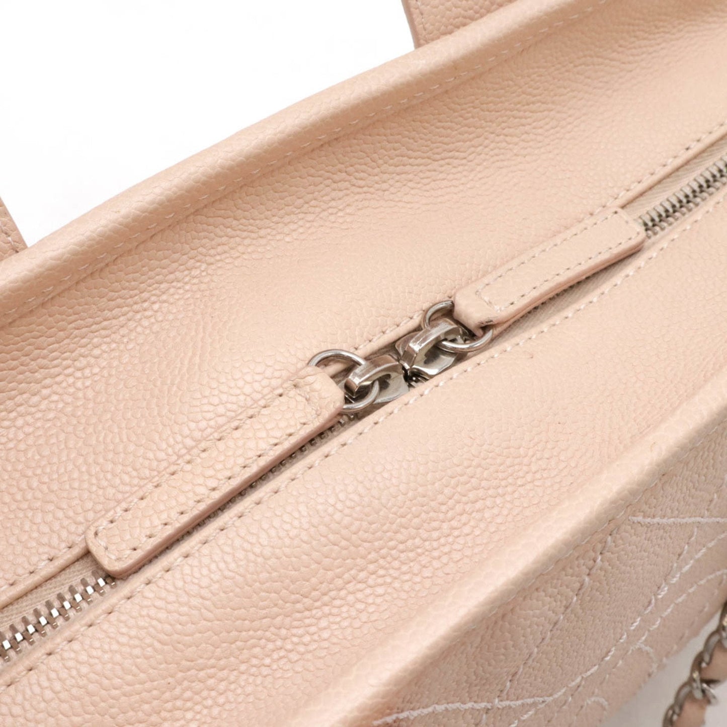 Chanel Chic Deauville Leather Tote Bag with Dust Bag and  Card