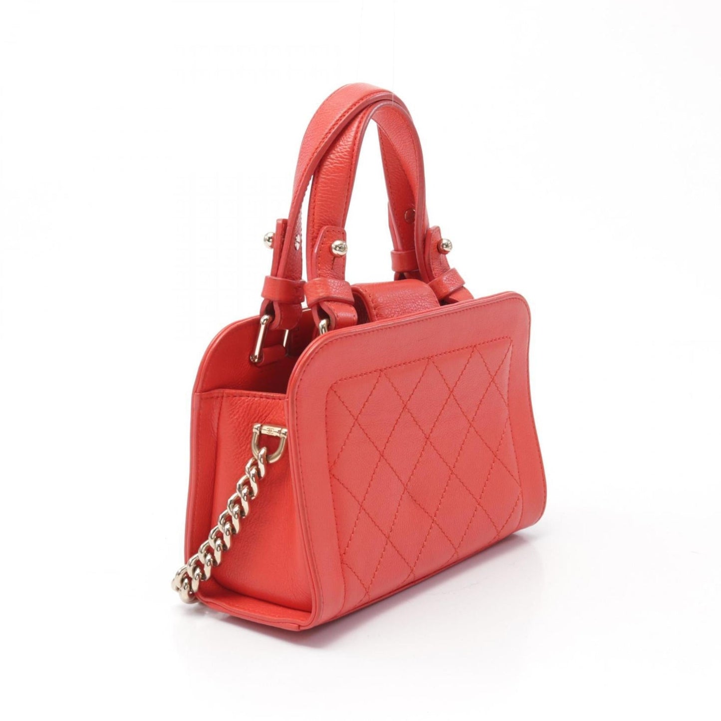 Chanel Leather Handbag with Minimal Wear and Tear