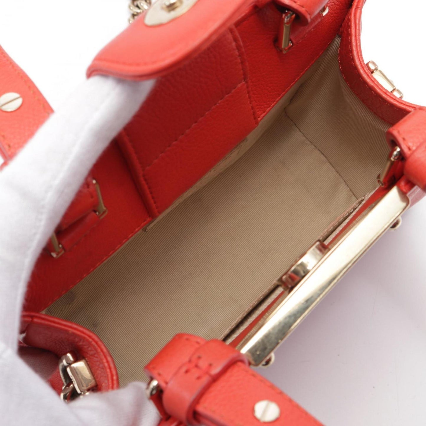 Chanel Leather Handbag with Minimal Wear and Tear