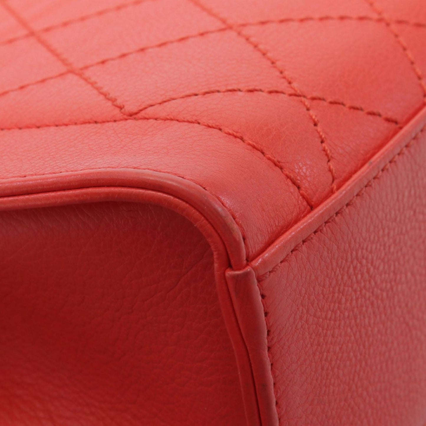 Chanel Leather Handbag with Minimal Wear and Tear