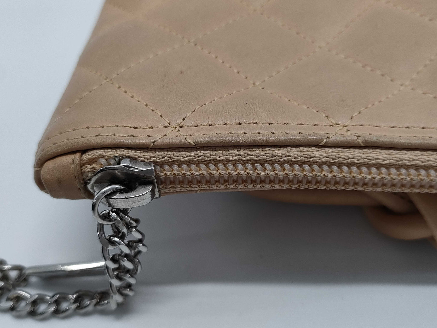 Chanel Leather Shoulder Bag with Adjustable Strap