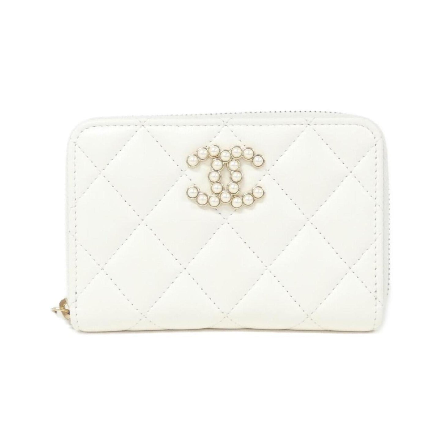 Chanel Luxury Leather Wallet with Box and Dust Bag