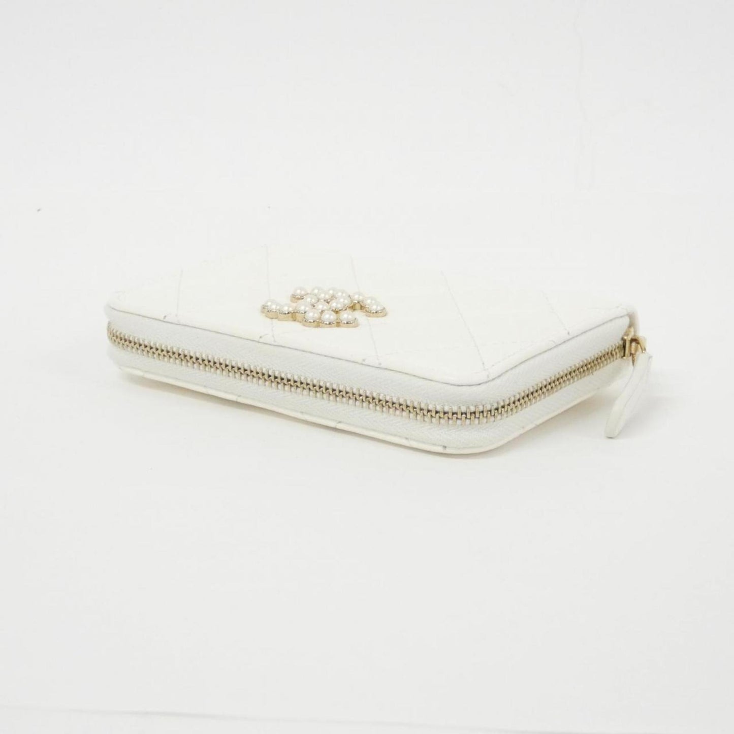 Chanel Luxury Leather Wallet with Box and Dust Bag