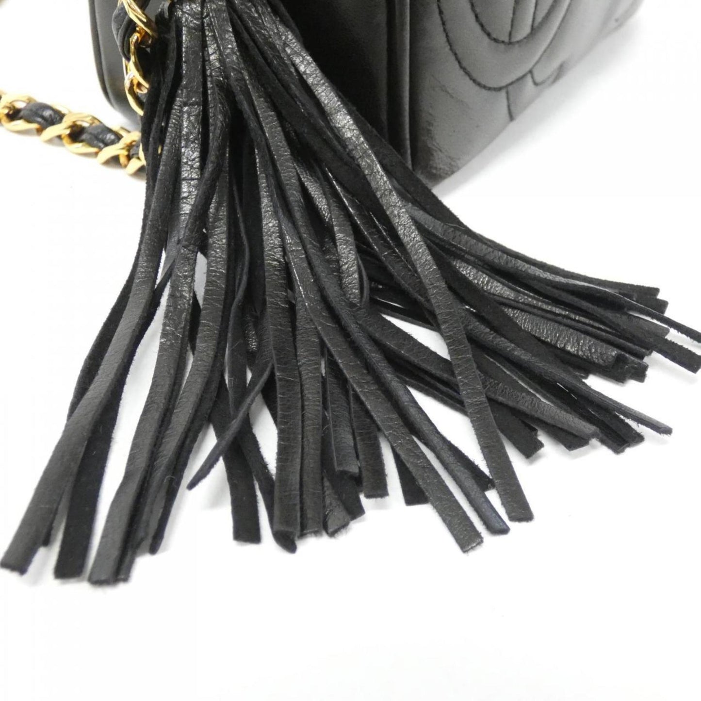 Chanel Leather Camera Bag with Strap and Minimal Wear