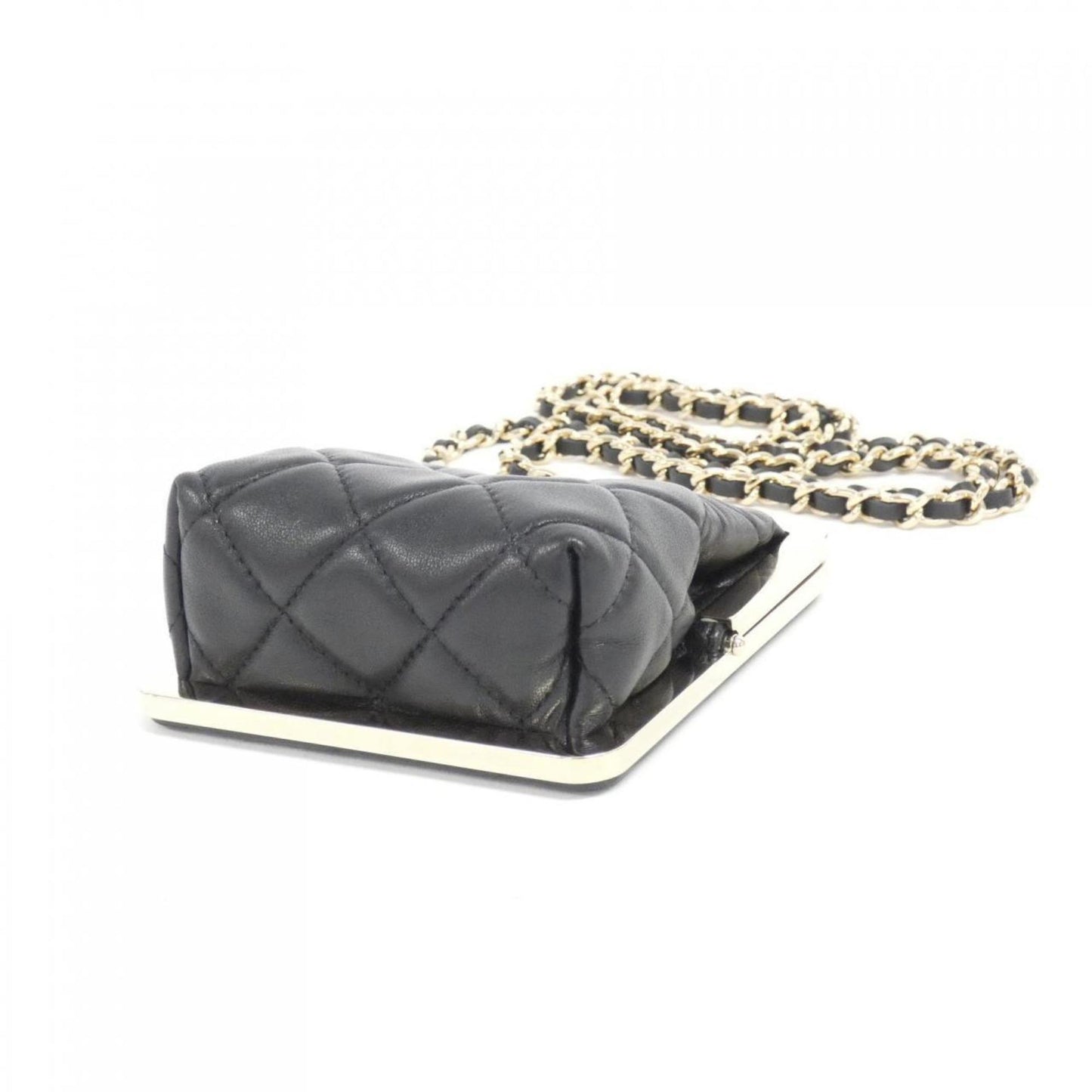 Chanel Leather Handbag with  Card Made in Italy