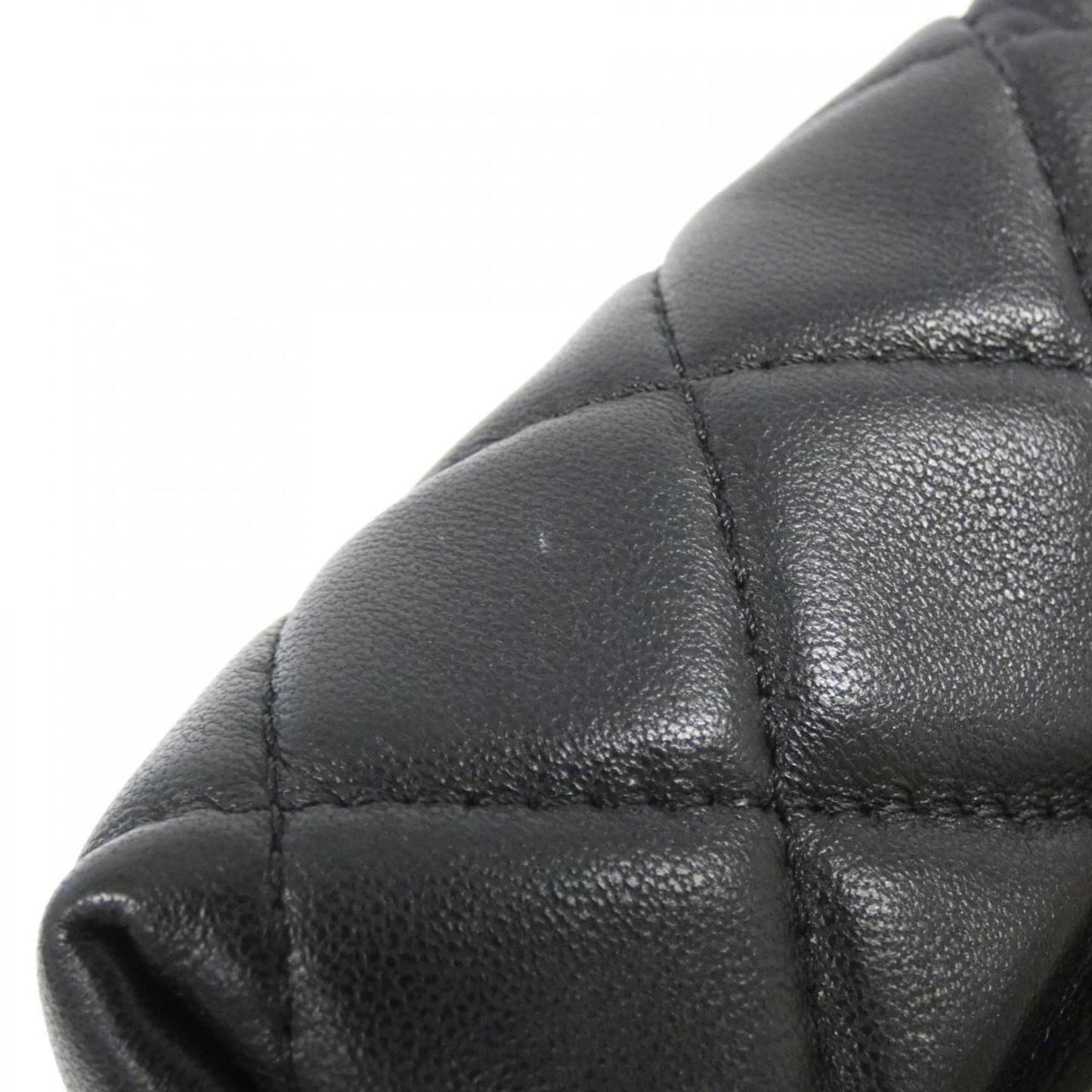 Chanel Leather Handbag with  Card Made in Italy