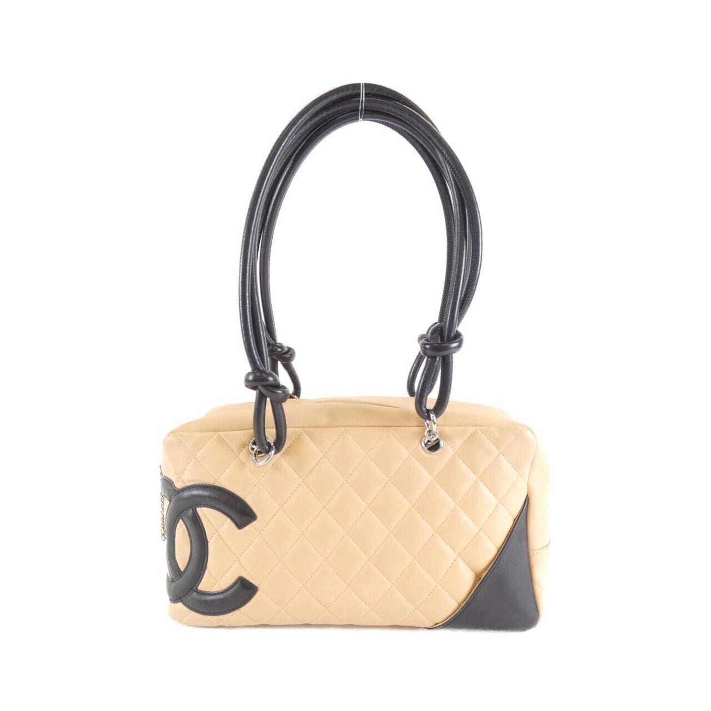 Chanel Leather Cambon Bag with Good Condition and Slight Wear