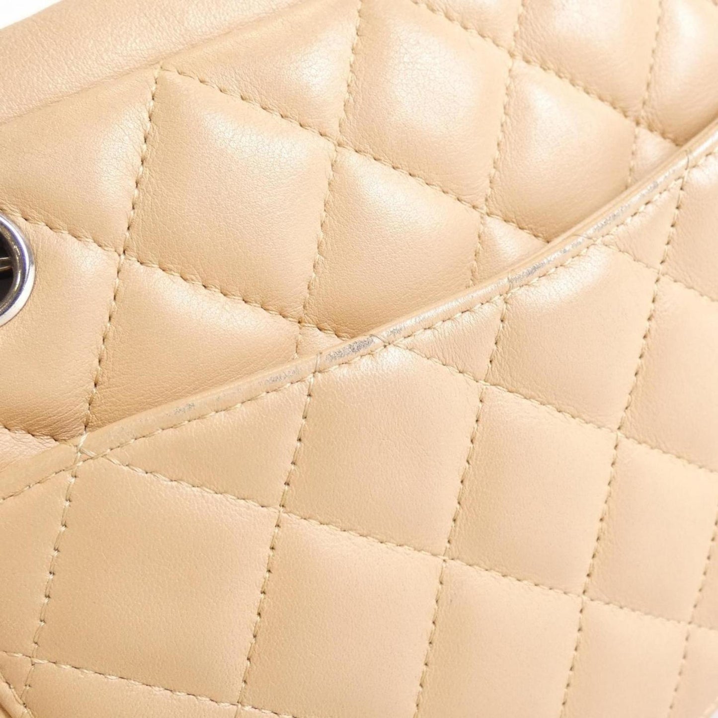 Chanel Leather Cambon Bag with Good Condition and Slight Wear
