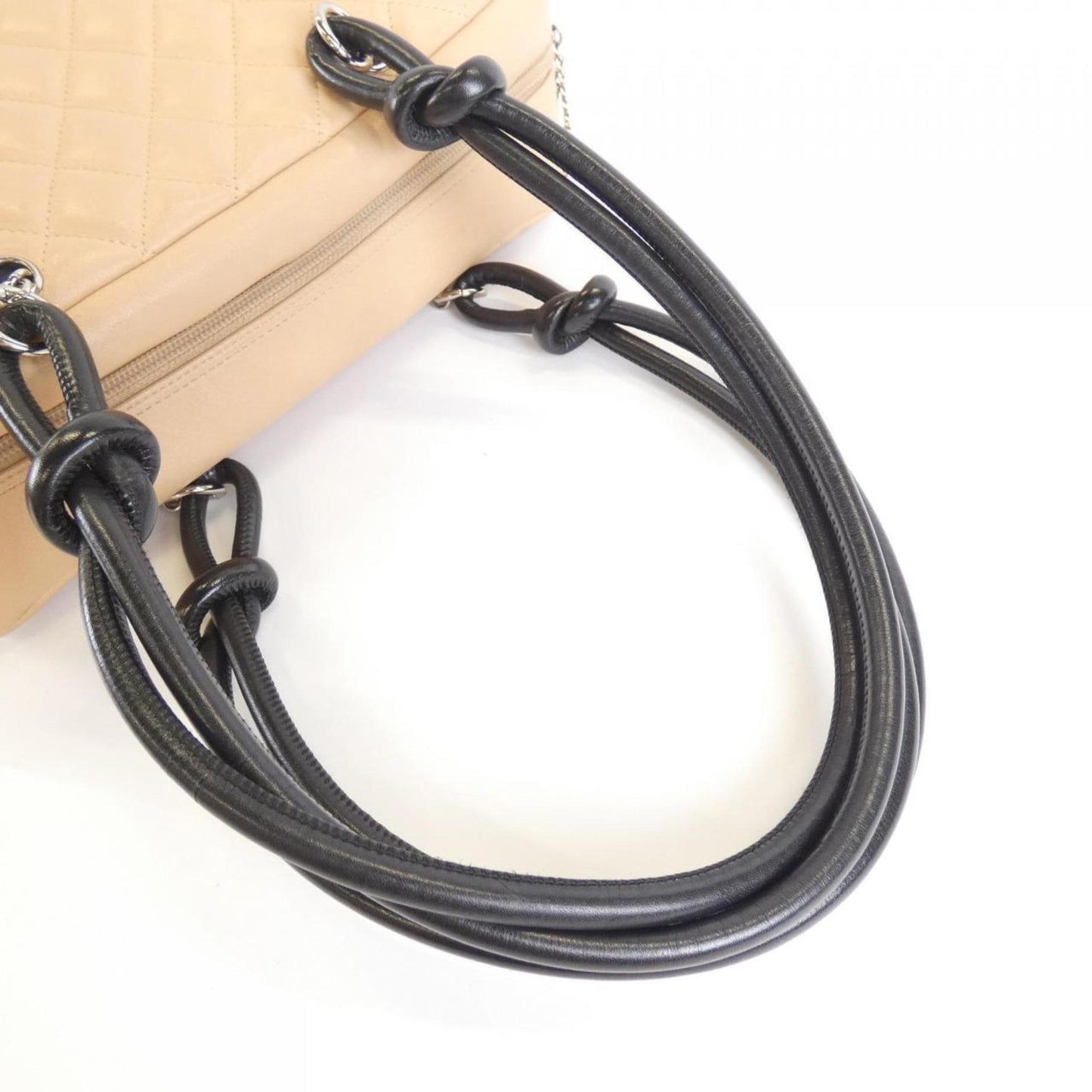 Chanel Leather Cambon Bag with Good Condition and Slight Wear