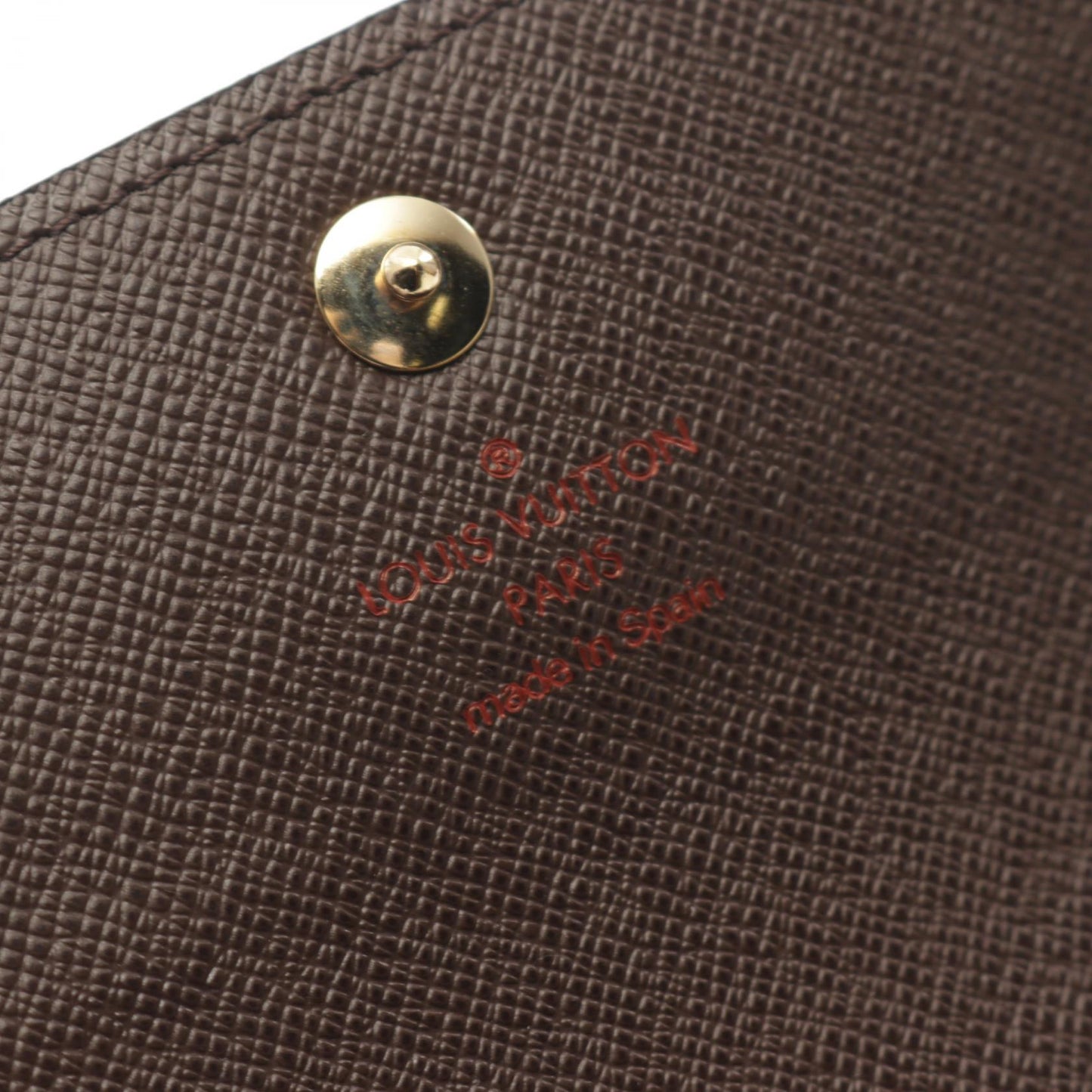 Louis Vuitton Damier Ebene Trifold Wallet N63067
