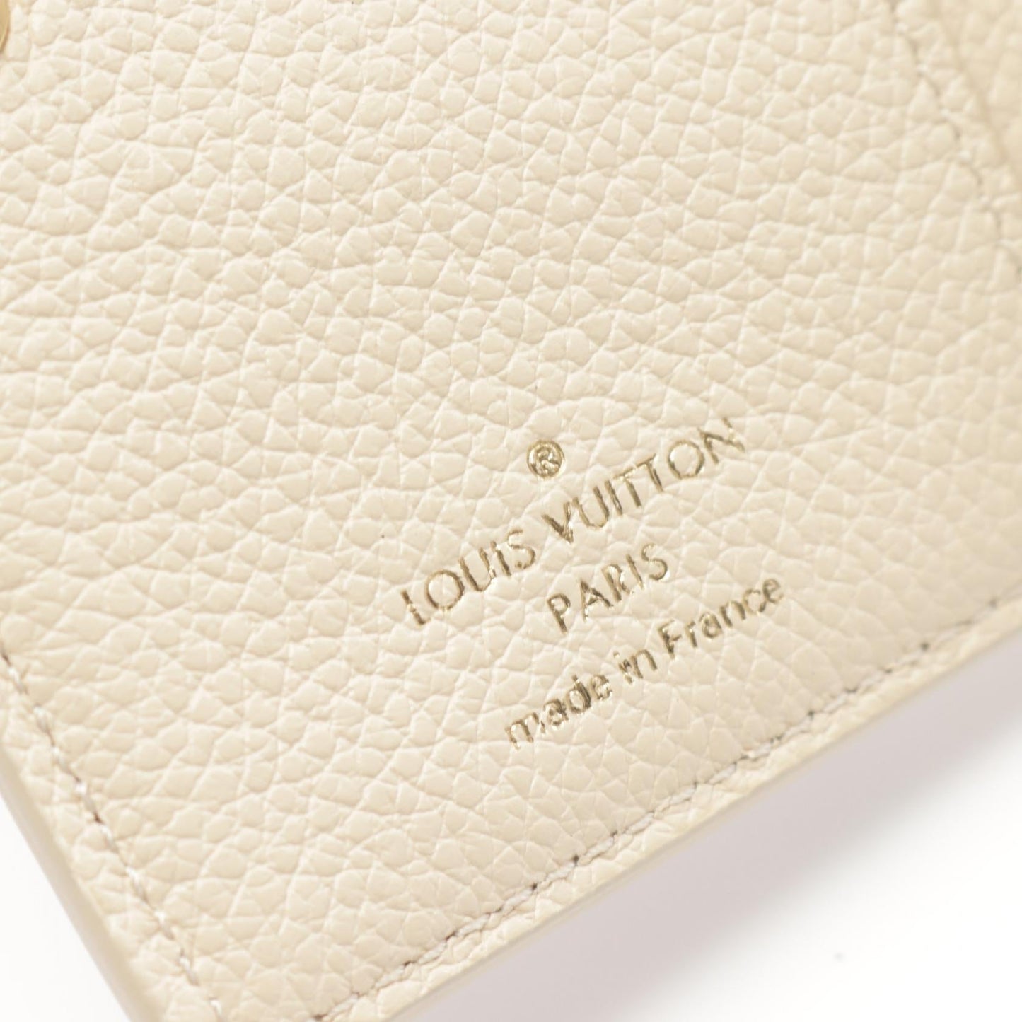 Louis Vuitton Leather Monogram Wallet M80754