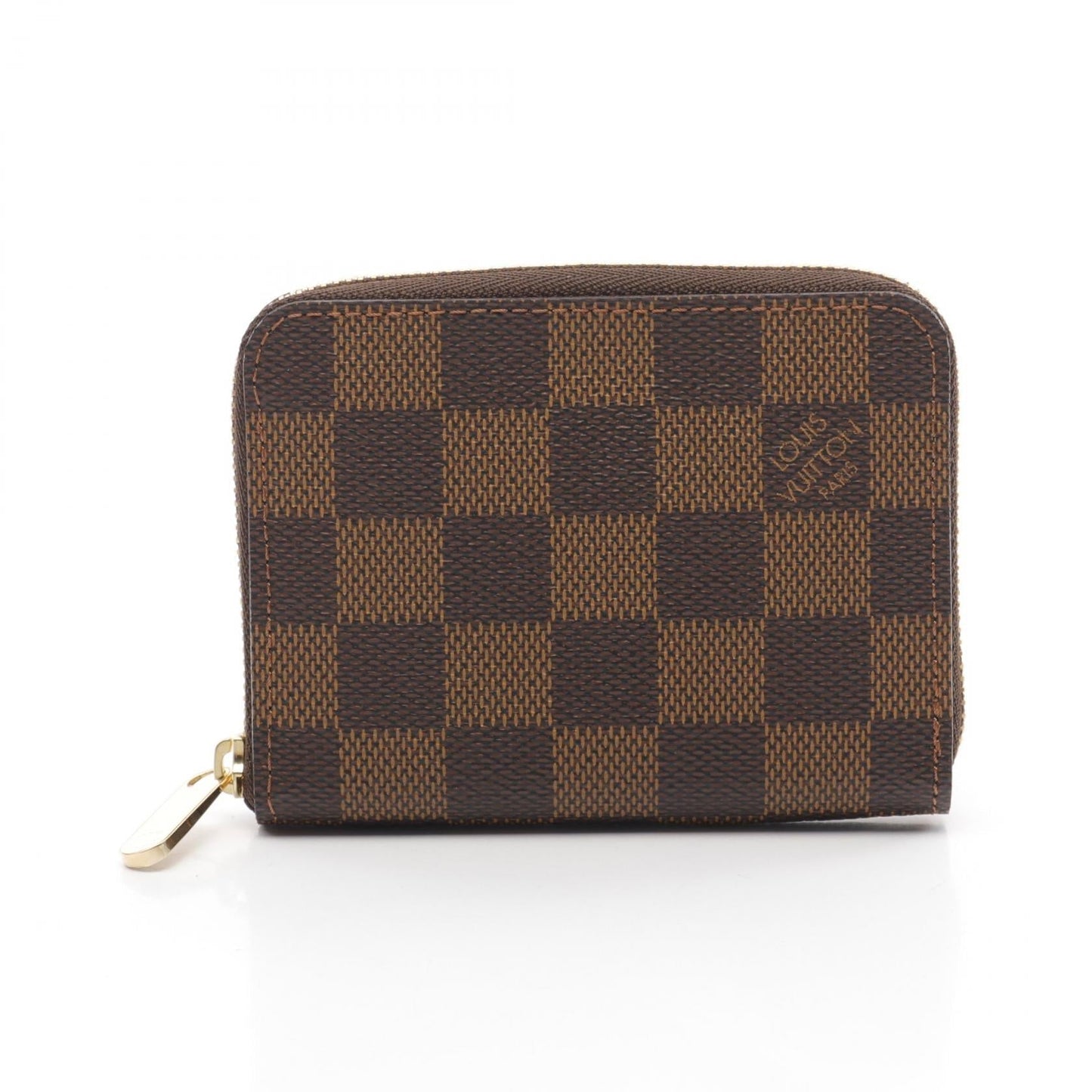 Louis Vuitton Damier Ebene Zippy Coin Purse Wallet