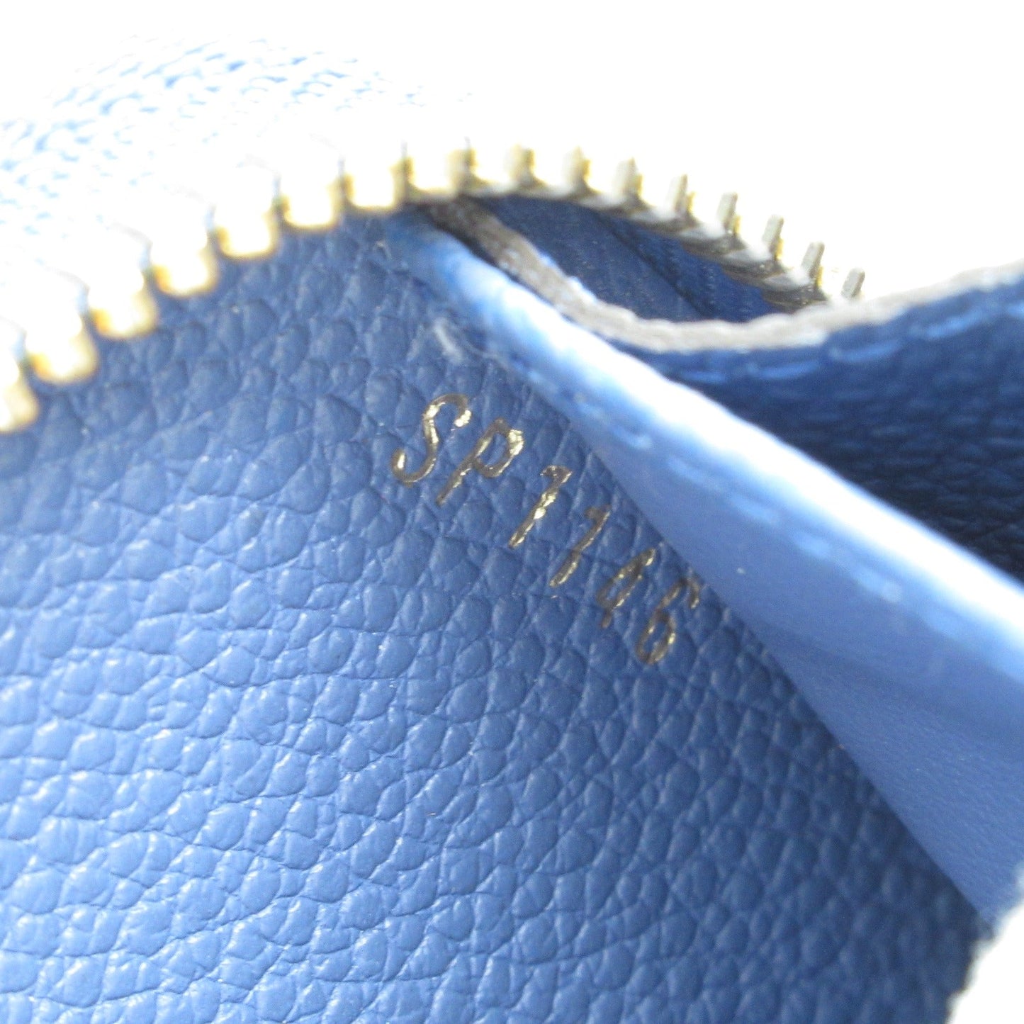 Louis Vuitton Zippy Wallet Monogram Blue M41857