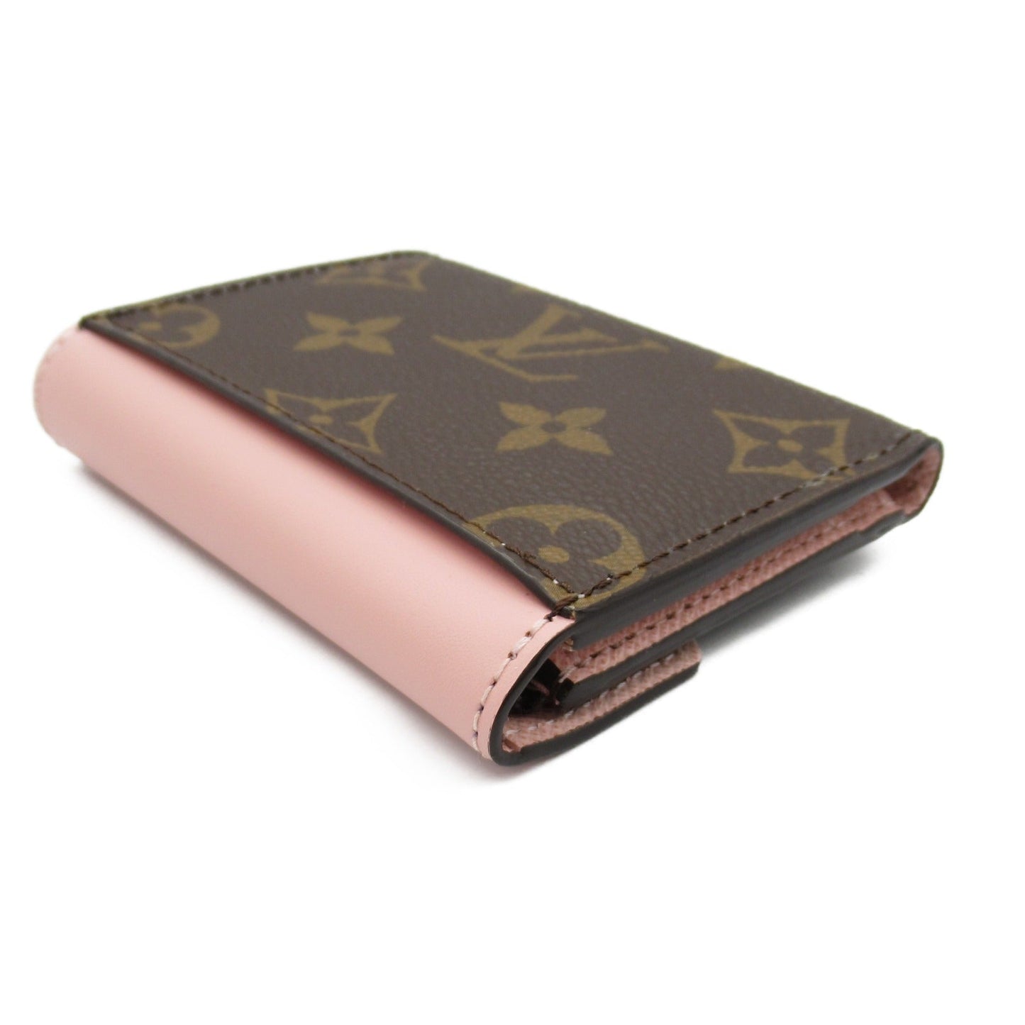 Louis Vuitton Zoe Trifold Wallet Monogram Brown/Pink