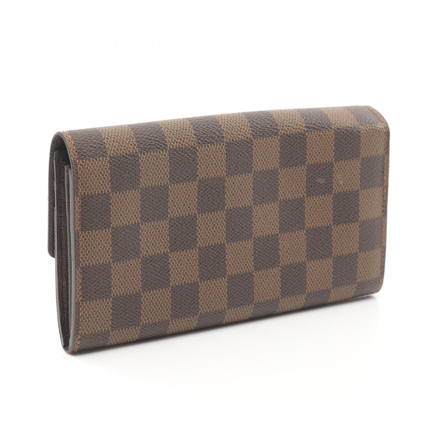Louis Vuitton Damier Canvas Leather Wallet N61734