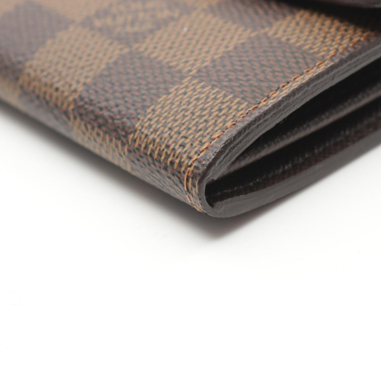 Louis Vuitton Damier Canvas Leather Wallet N61734