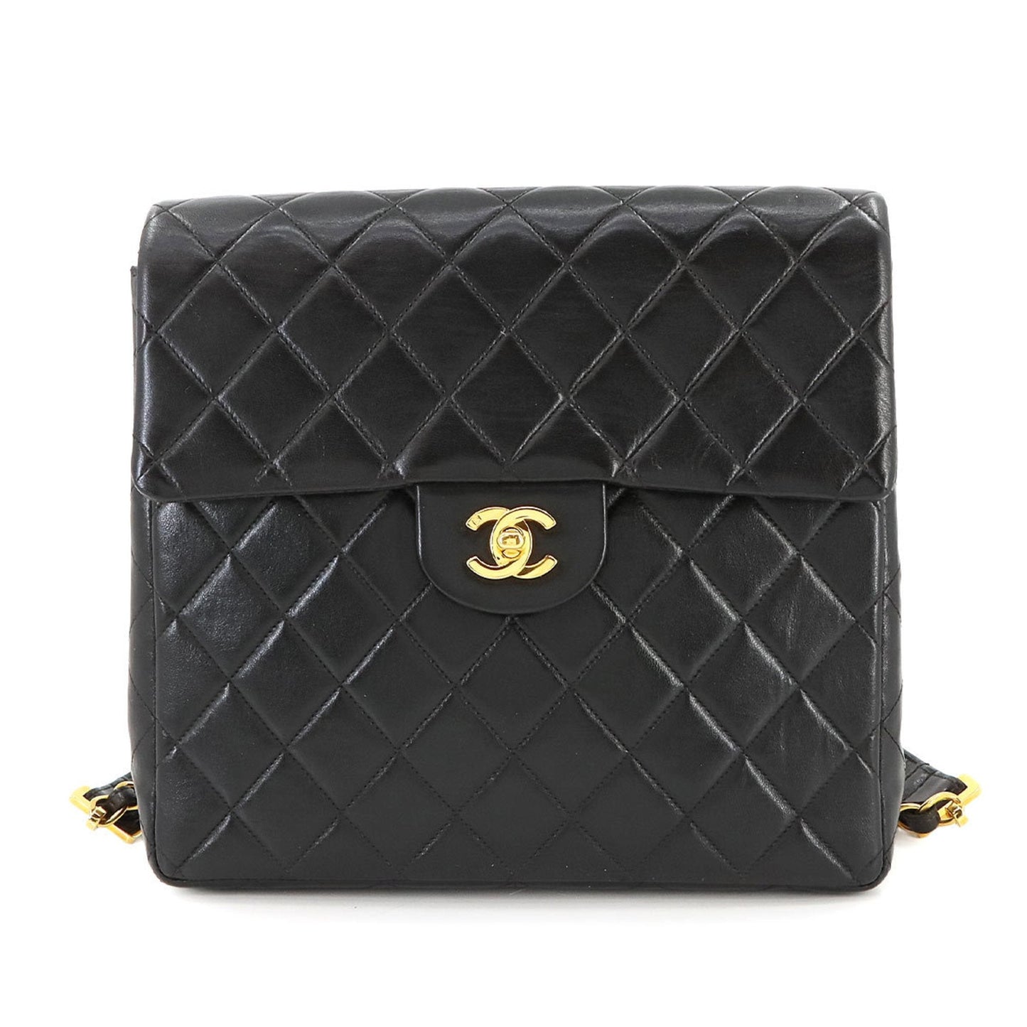 Chanel Leather Shoulder Bag with Dust Bag and  Card