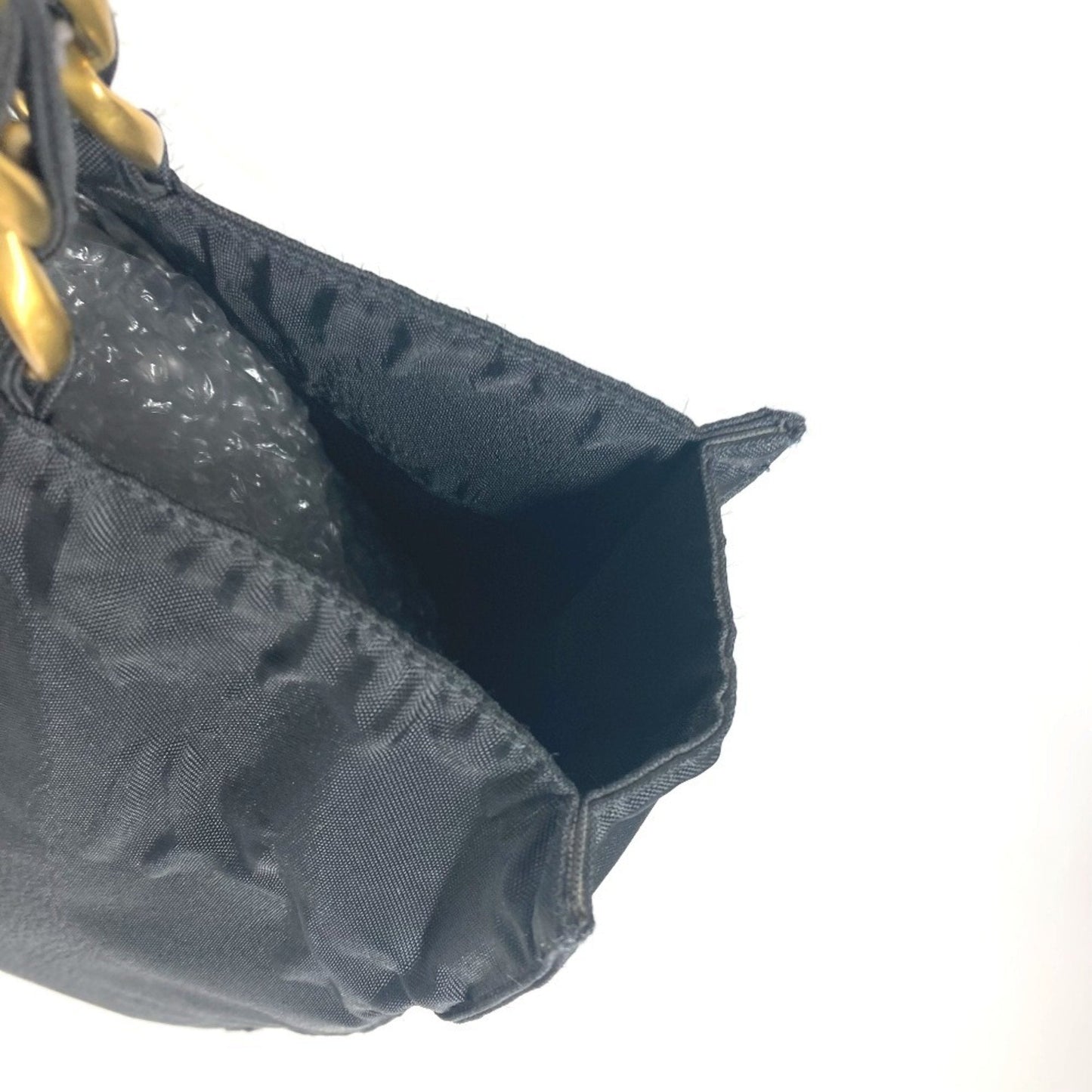 Chanel Canvas Tote Bag with Subtle Scratches and Slight Folds