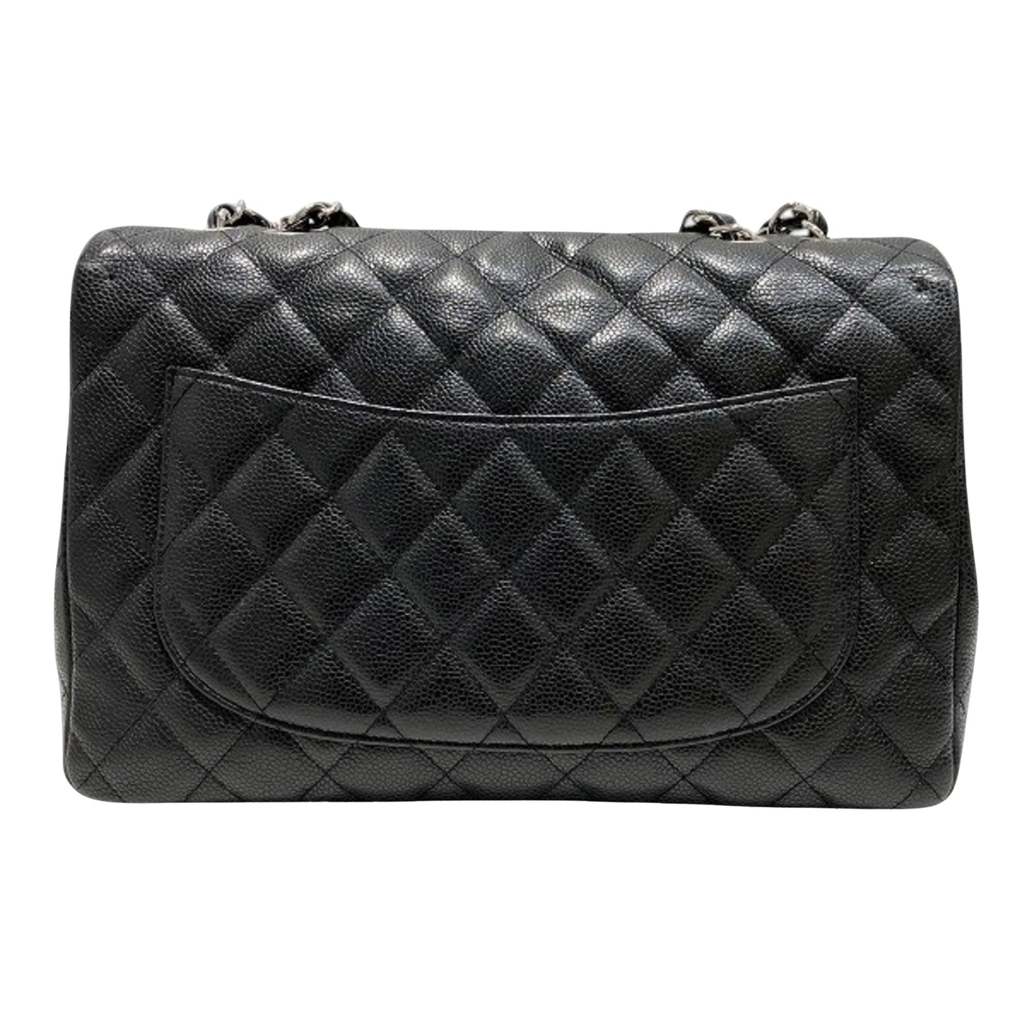 Chanel Timeless Leather Shoulder Bag with Minor Wear and  Card