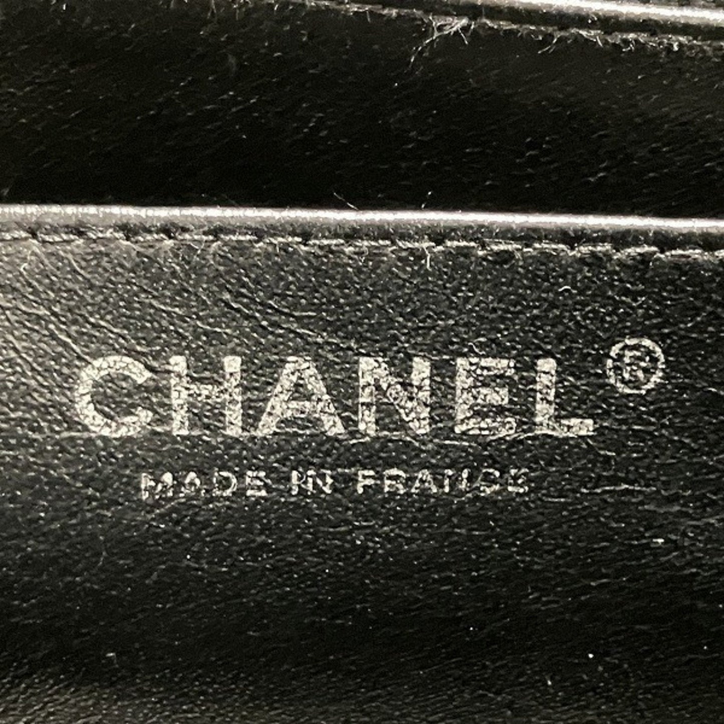 Chanel Timeless Leather Shoulder Bag with Minor Wear and  Card