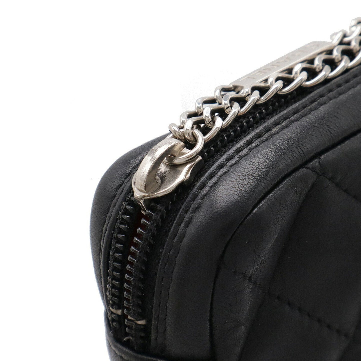 Chanel Leather Cambon Line Shoulder Bag with Minor Wear
