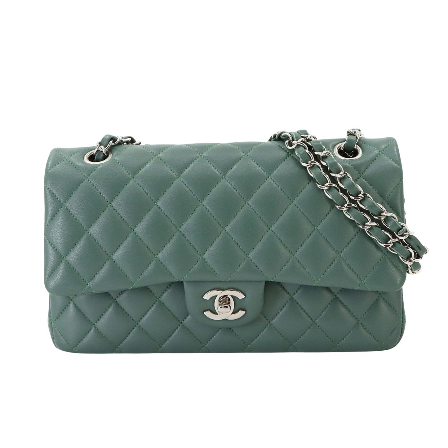 Chanel Timeless Leather Handbag with  Card