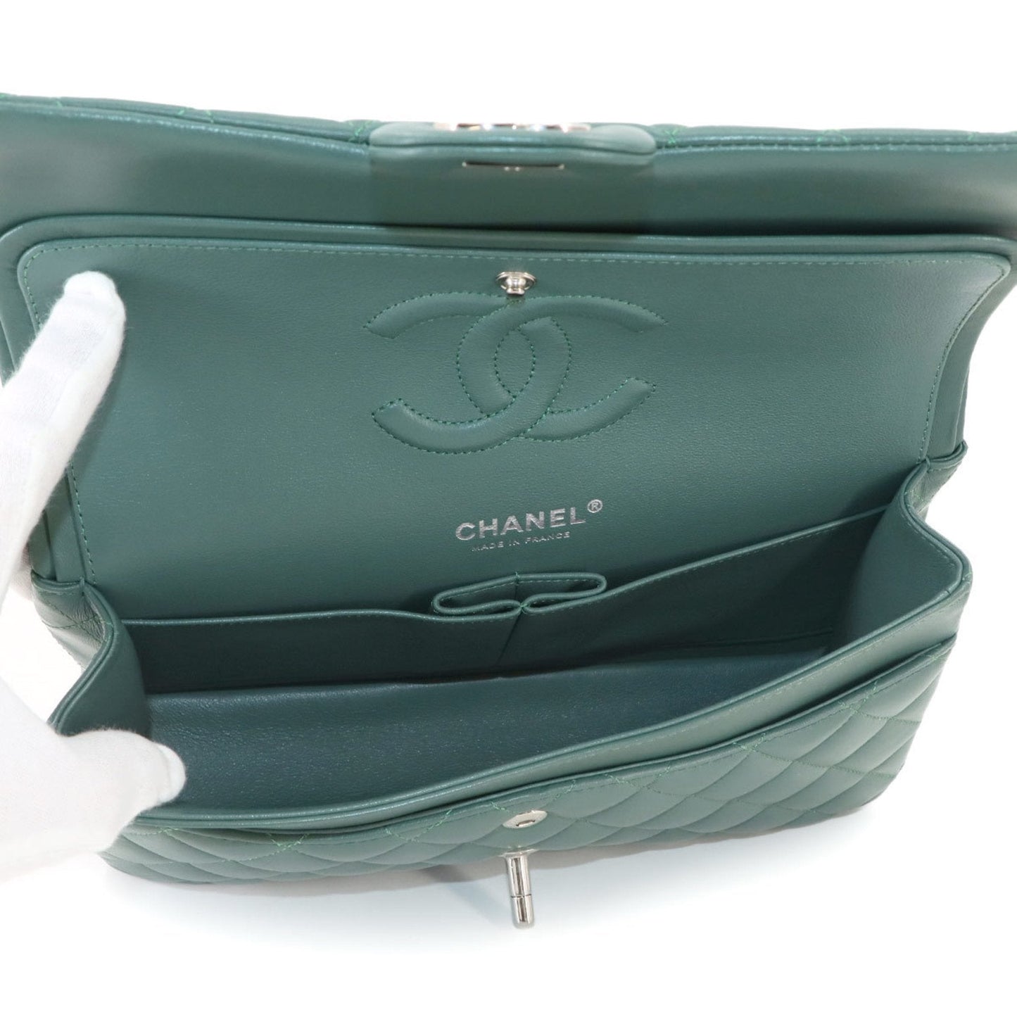 Chanel Timeless Leather Handbag with  Card
