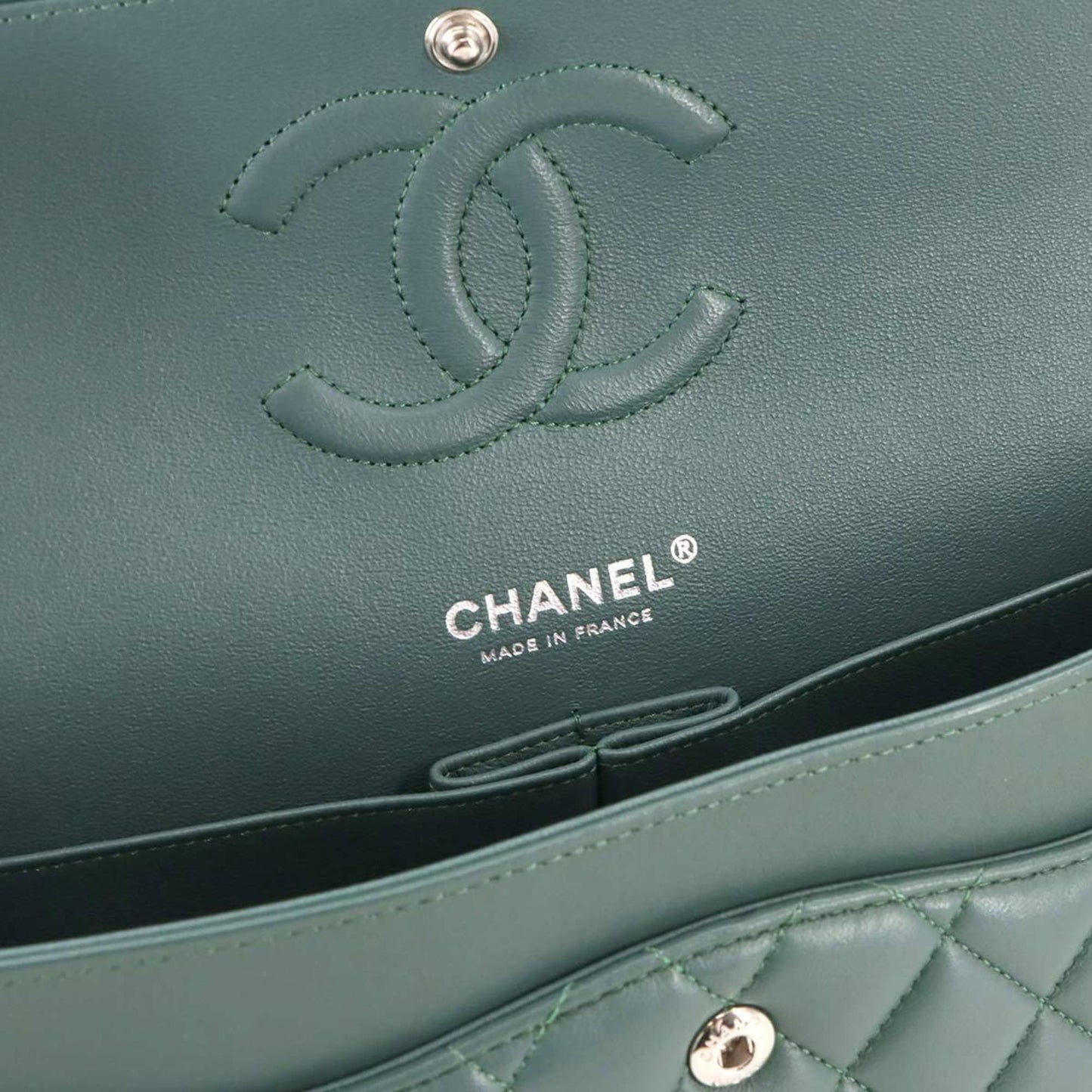 Chanel Timeless Leather Handbag with  Card
