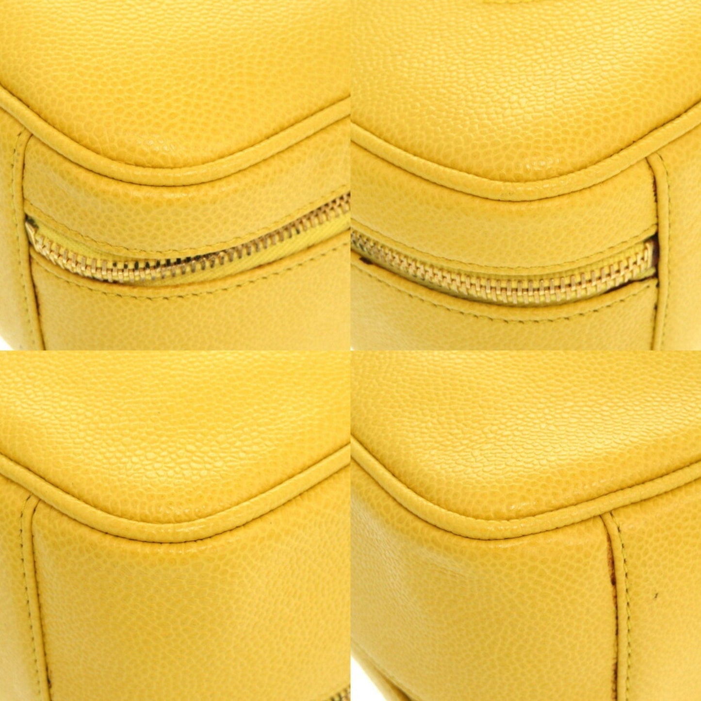 Chanel Leather Vanity Bag with Shoulder Strap and  Card