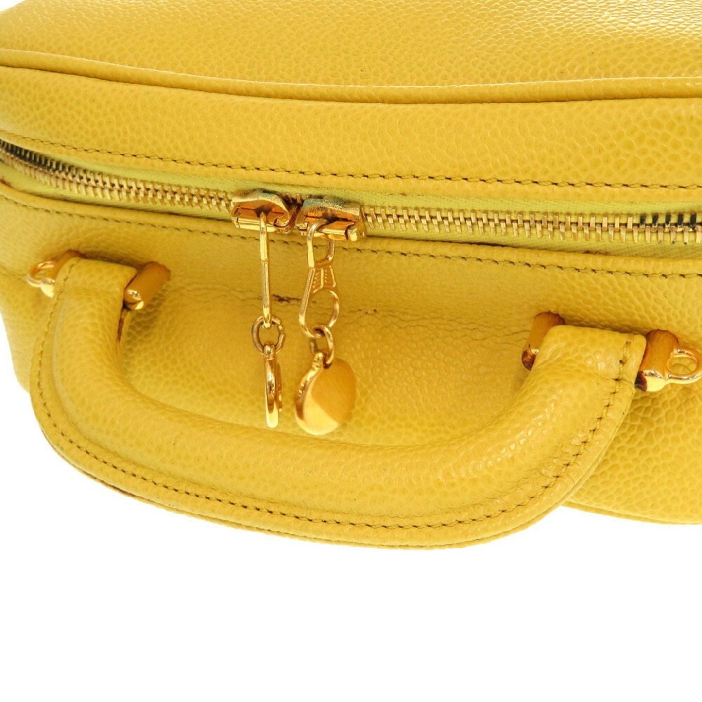 Chanel Leather Vanity Bag with Shoulder Strap and  Card