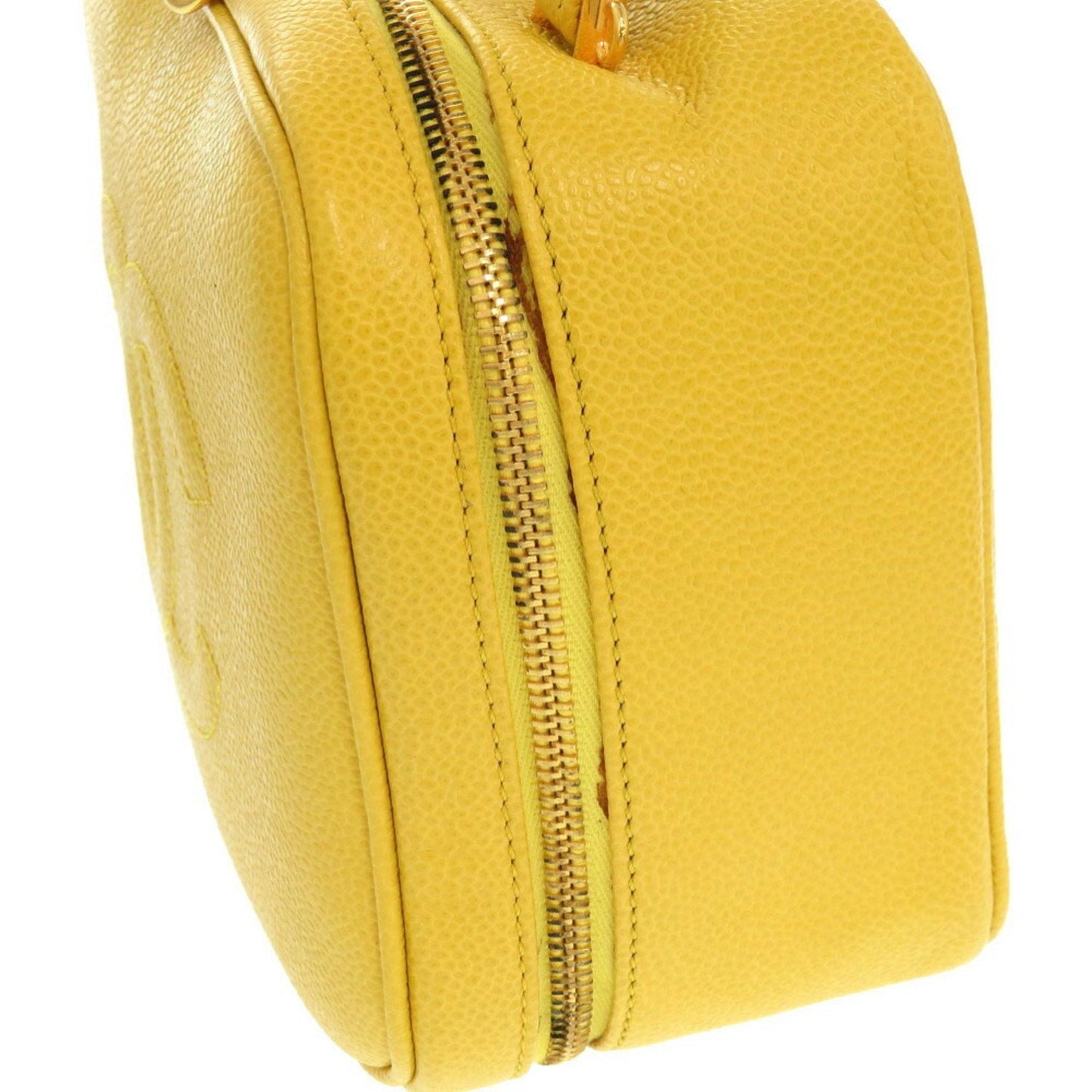 Chanel Leather Vanity Bag with Shoulder Strap and  Card