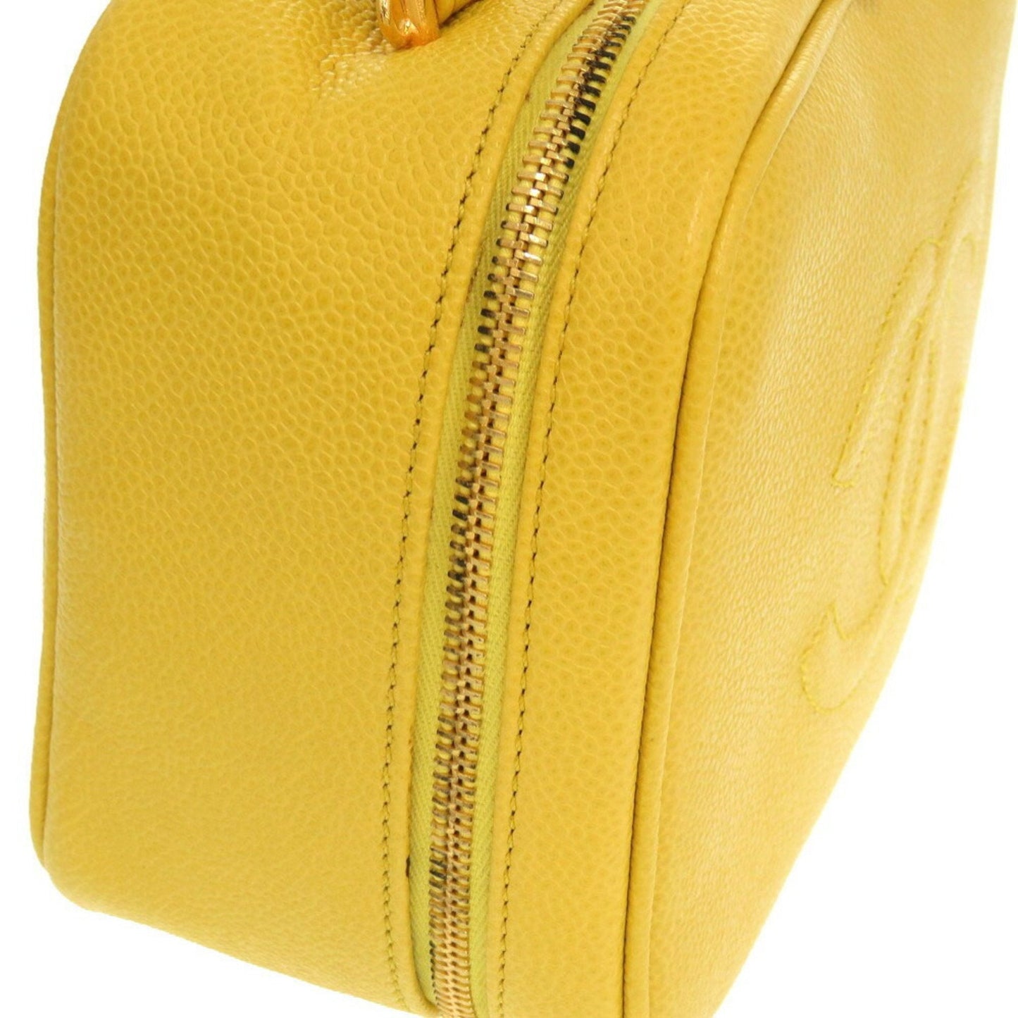 Chanel Leather Vanity Bag with Shoulder Strap and  Card