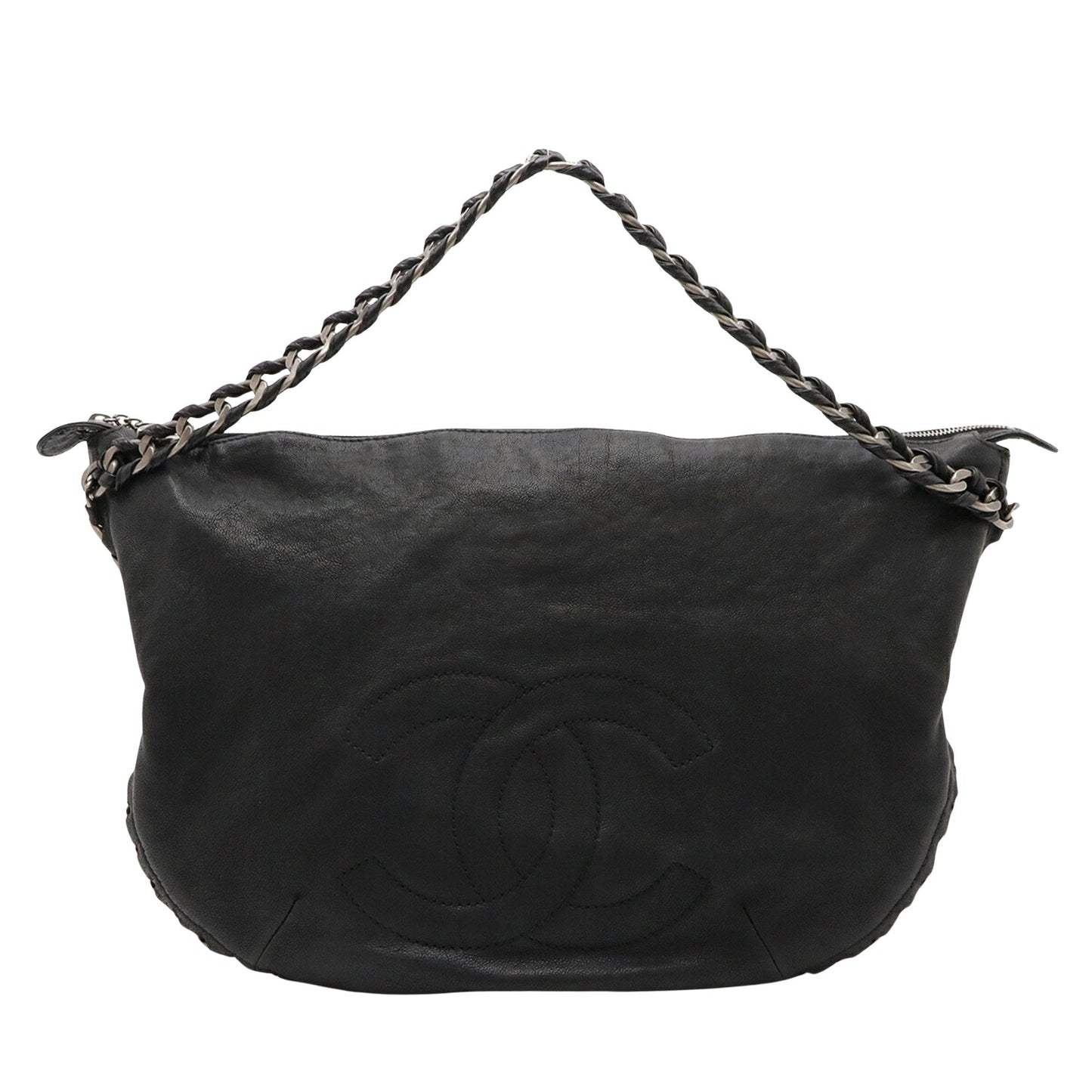 Chanel Leather Chain Shoulder Bag