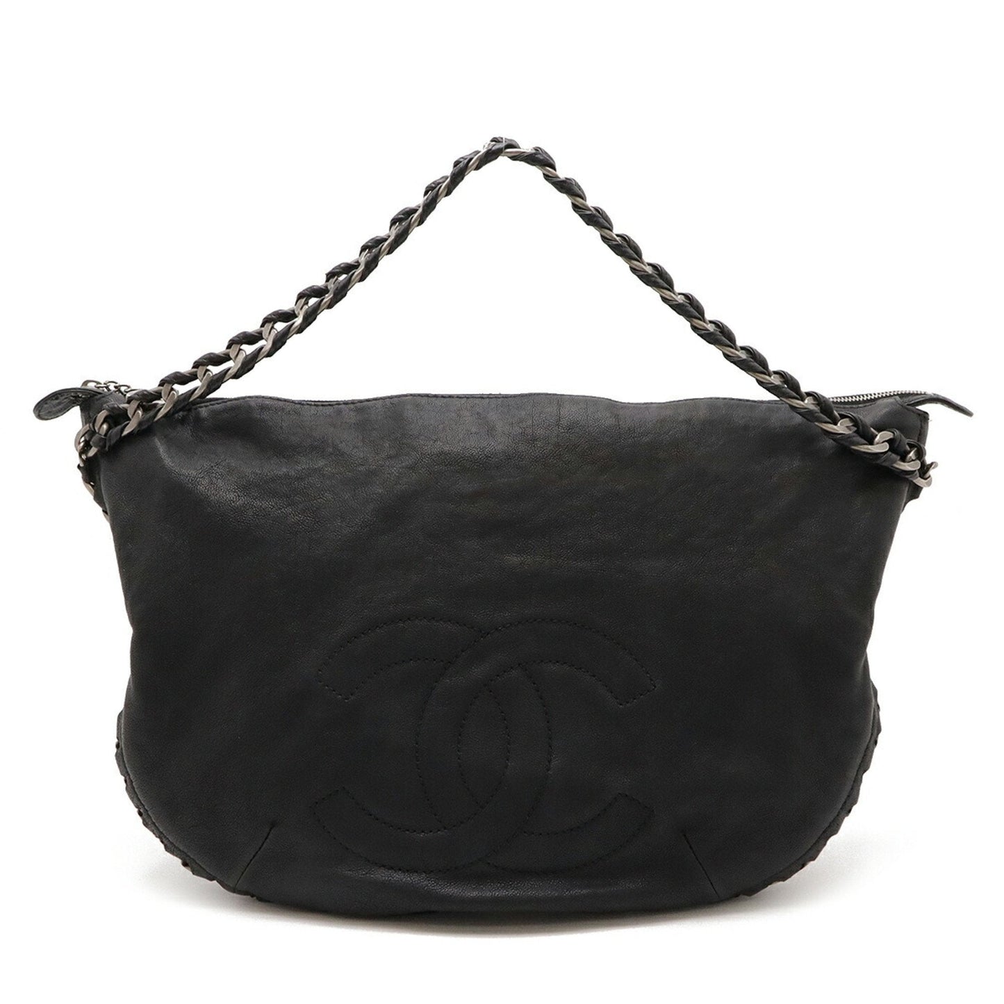 Chanel Leather Chain Shoulder Bag
