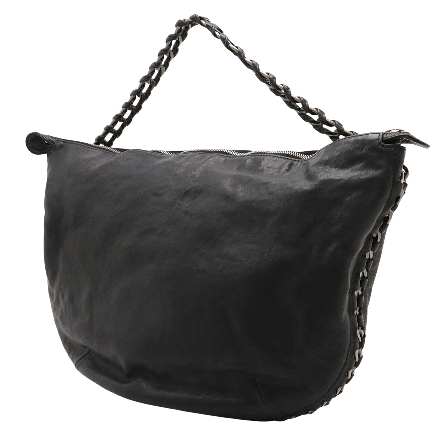 Chanel Leather Chain Shoulder Bag