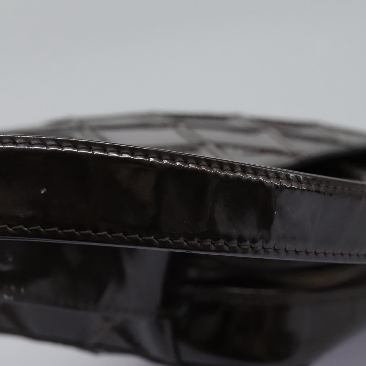 Chanel Chanel Quilted Patent Leather Shoulder Bag
