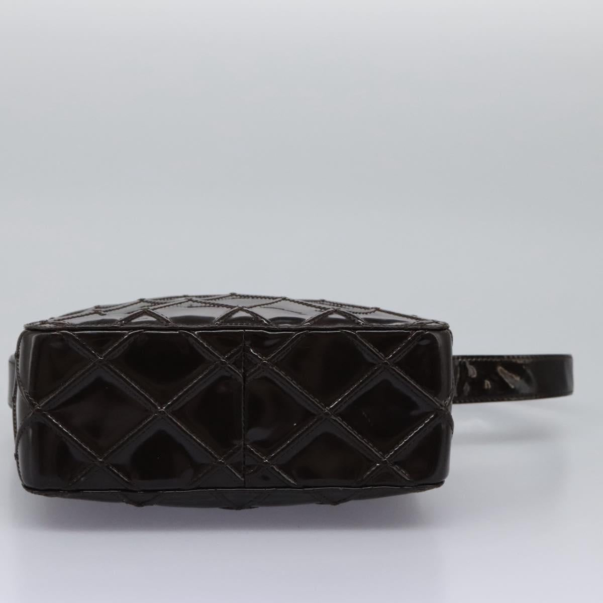 Chanel Chanel Quilted Patent Leather Shoulder Bag