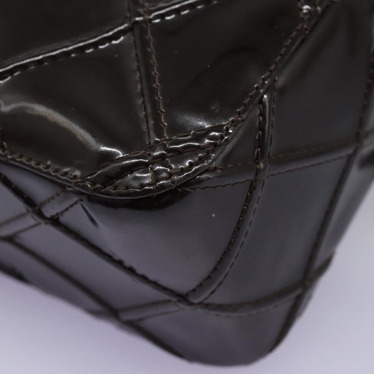 Chanel Chanel Quilted Patent Leather Shoulder Bag